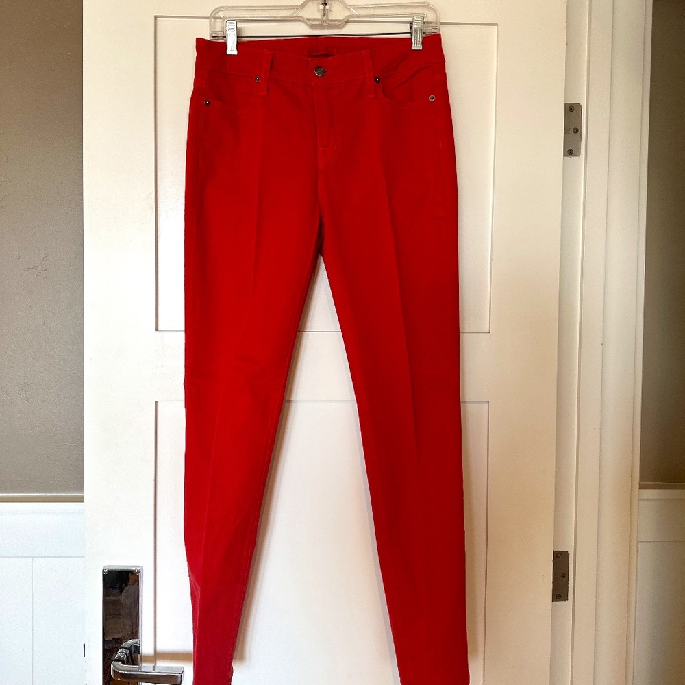 NWOT Blue Essence Red Pants